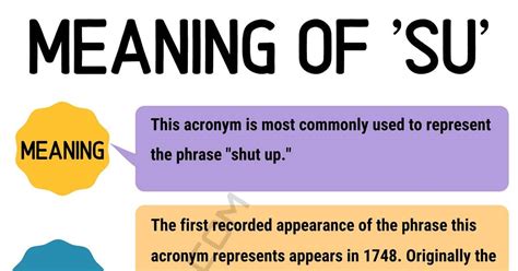 su meaning.